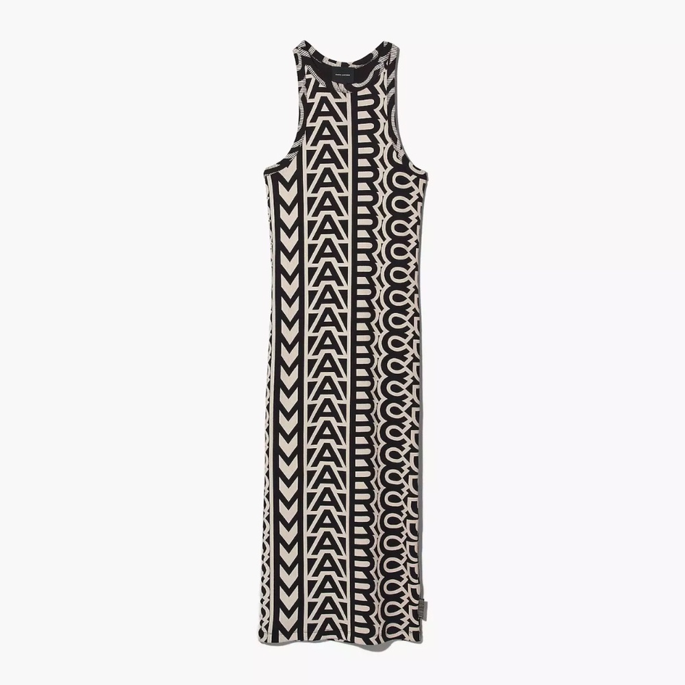 The Monogram Racer Rib Dress - Picture 4 of 5